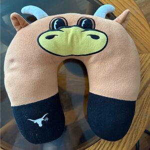 Brown and Black Kids Travel Neck Pillow